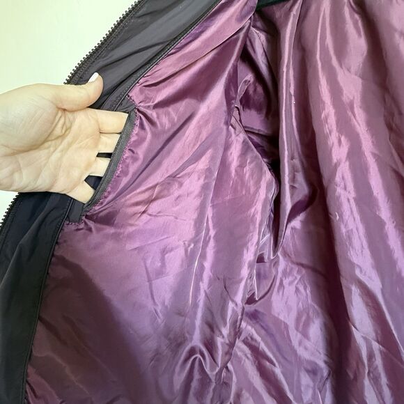 DKNY Women's Purple Plum Down Feather Puffer Winter Coat Fall Cold Weather Snow - Picture 8 of 16
